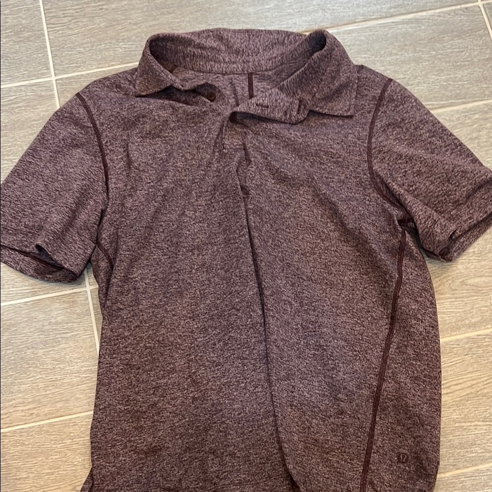 Lululemon evolution short sleeve polo Medium